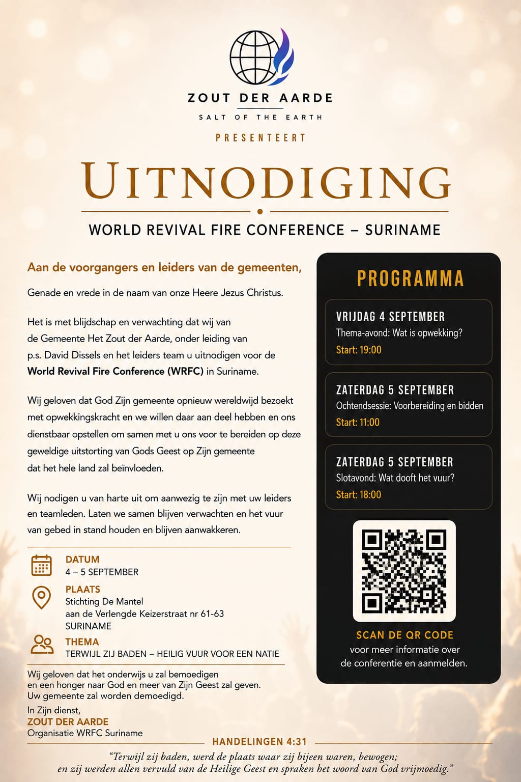 World Revival Fire Conference 2026